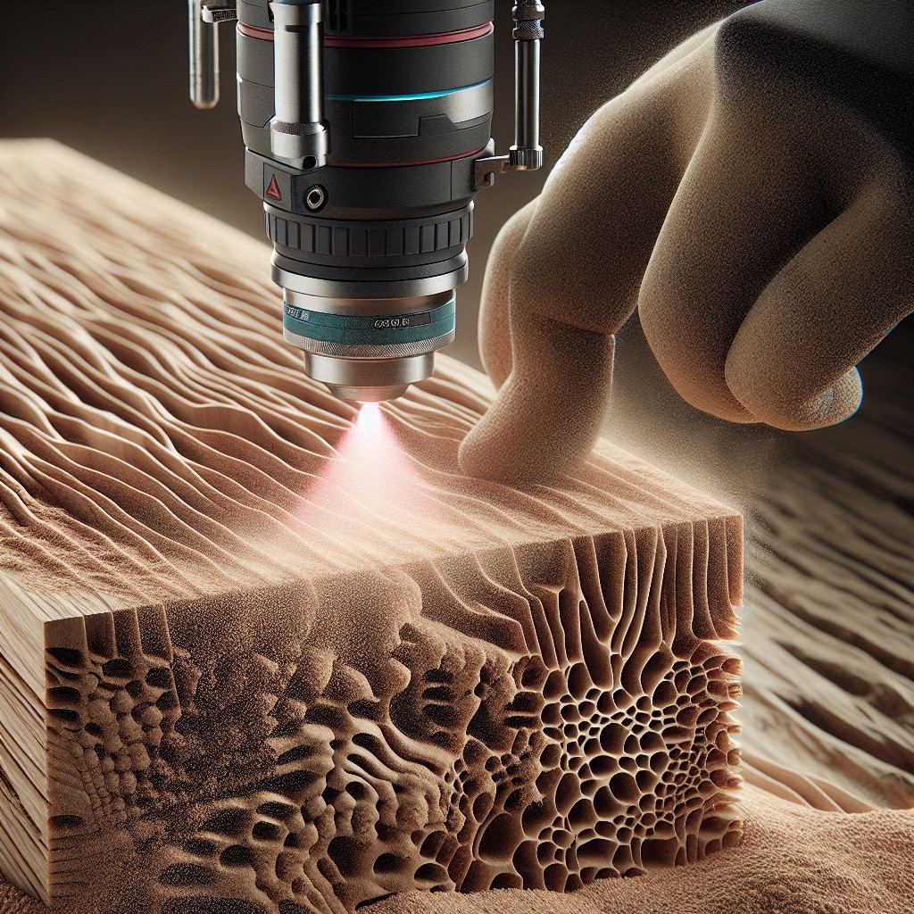 Laserové čištění dřeva jako metoda odstraňování povrchových nečistot a zbytků barviv