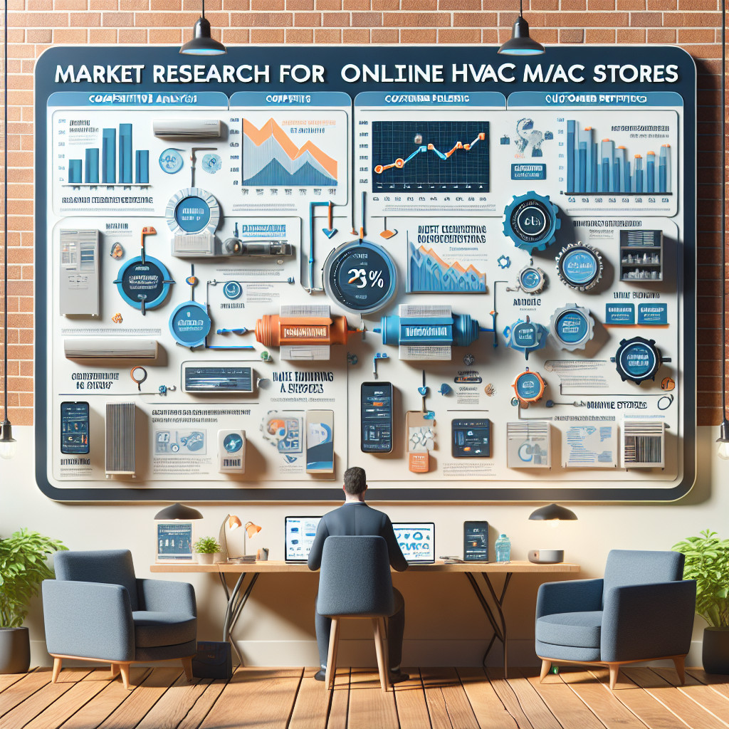 Badania rynku dla sklepów HVAC online.